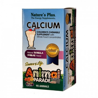 NATURE'S PLUS Animal Parade Calcium 90tabs